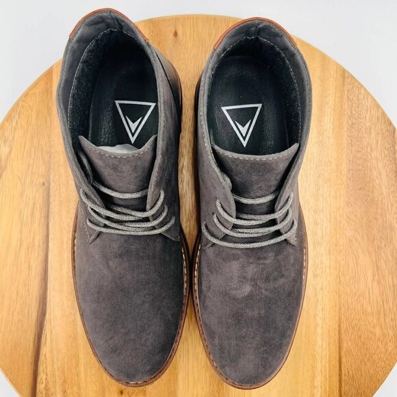Vance Co. Orson Men’s Suede Chukka Boot In Dark Gray Size 10 - Picture 9 of 16